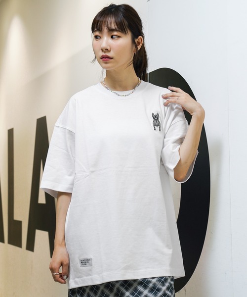 【韓国 Life Work】シリコーンラドクワペン半袖Tシャツ LIFE WORK tシャツ 「UNISEX」LIFEWORK/シリコン Ladok T