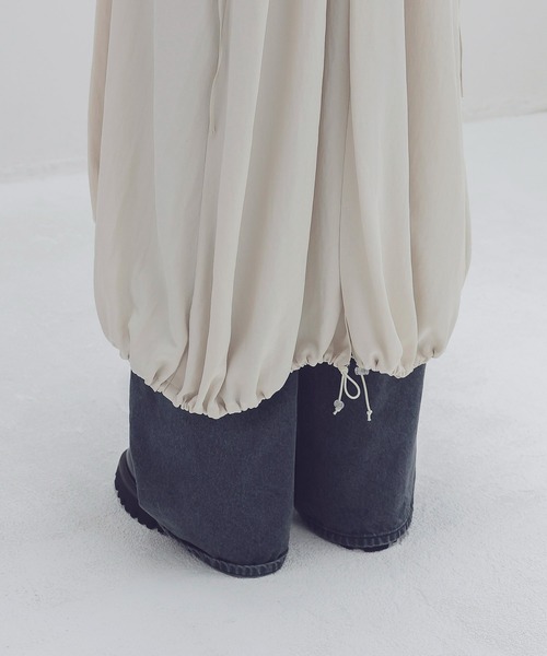 DRESSLAVE ワンピース utility tuck dress(ユーティリティタック 