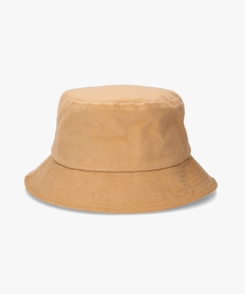 ハット Smooth Mood Corduroy Logo Bucket Hat 4BKS022 Smooth Mood Corduroy Logo Bucket Hat 4BKS022 帽子（レディース）