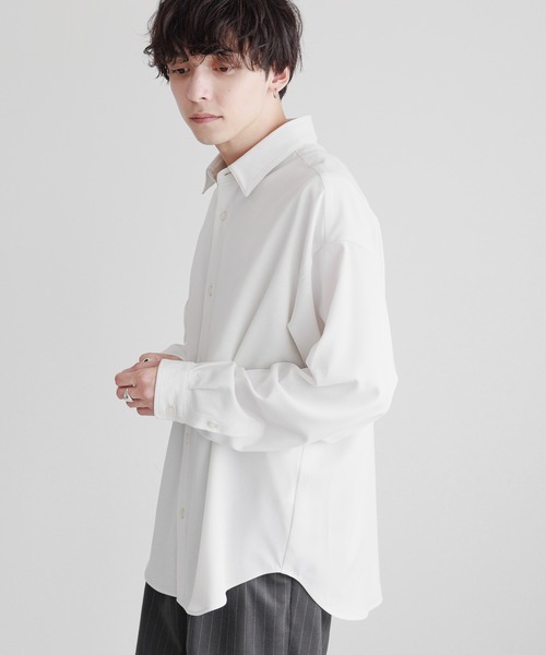 RAGEBLUE（レイジブルー） シャツ 「LUXURY+EASY」DRAPE CLEAN SHIRTS