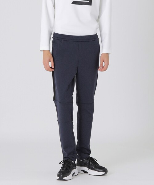 BLACK LABEL CRESTBRIDGE トラックパンツ　シャドウカモ　L BLACK lab．】ブリーズメッシュトラックパンツ