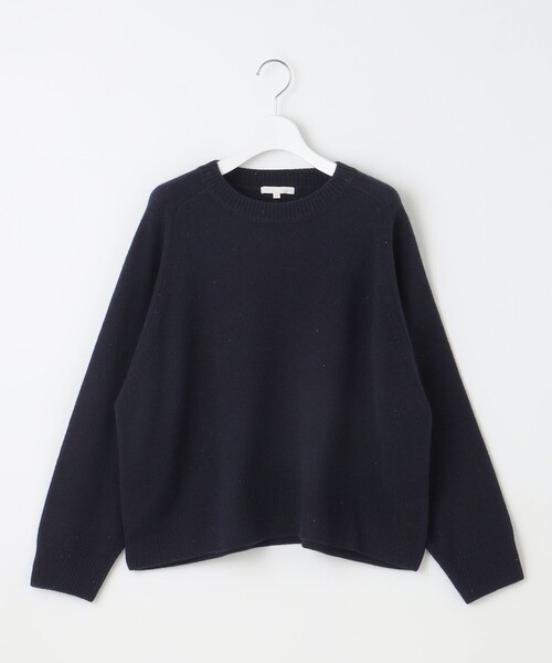 自由区（ジユウク） ニット セーター ウールカシミヤブレンドラメ