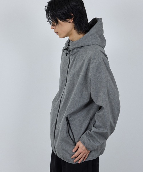NAVY マウンテンパーカー ウインドブレーカー NAVY SOLOTEX(R) 裏