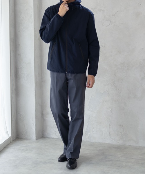 DIESEL X 多機能ファブリック メッシュ マウンテンパーカー ネイビー DIESEL X 多機能ファブリック メッシュ マウンテンパーカー