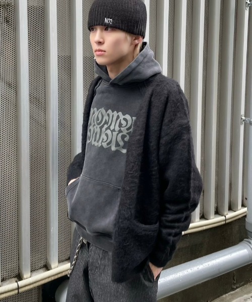 NOMANUAL パーカー 「NOMANUAL」R.S RAW EDGE HOODIE メンズ