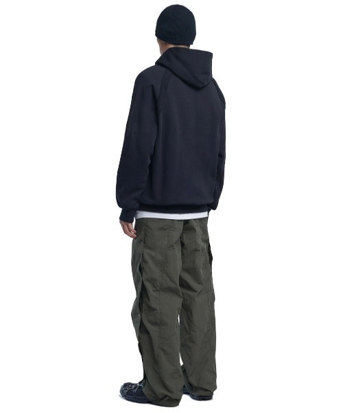 NOMANUAL パーカー 「NOMANUAL」R.S RAW EDGE HOODIE / 「ノー