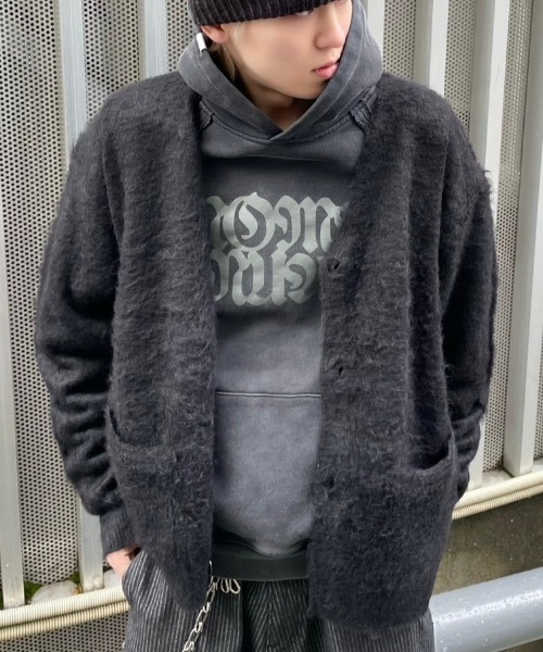 NOMANUAL パーカー 「NOMANUAL」R.S RAW EDGE HOODIE / 「ノー