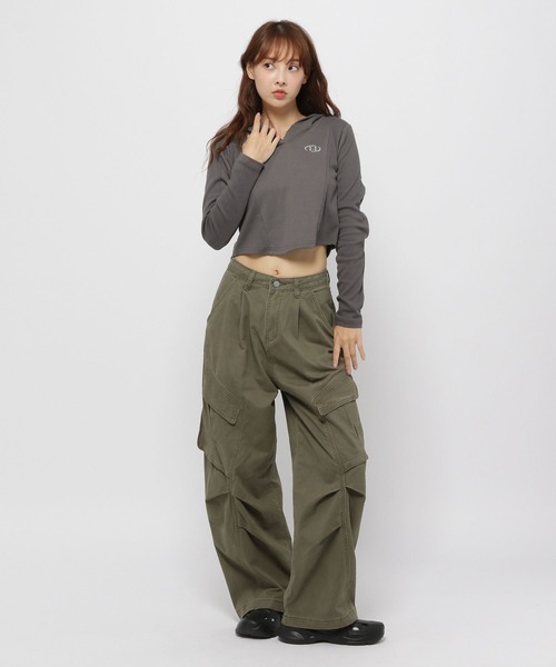 tシャツ 3.3 Field Trip／レースフーディー レディース セール】3.3 Field Trip／レース半袖フーディー（Tシャツ