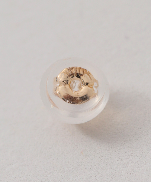 フリンジミックスチェーンピアス K10（両耳）（ピアス（両耳用