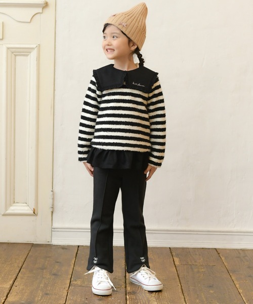 KP チュニック 衿付きボーダーチュニック(110〜140) キッズ 子供服