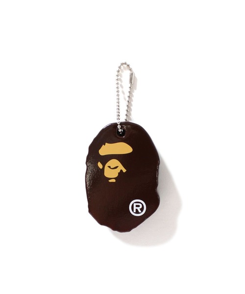 レザー ブルー BUSY WORKS キーホルダー BAPE☆新品・未使用 レザー ブルー BUSY WORKS キーホルダー BAPE☆新品・未使用