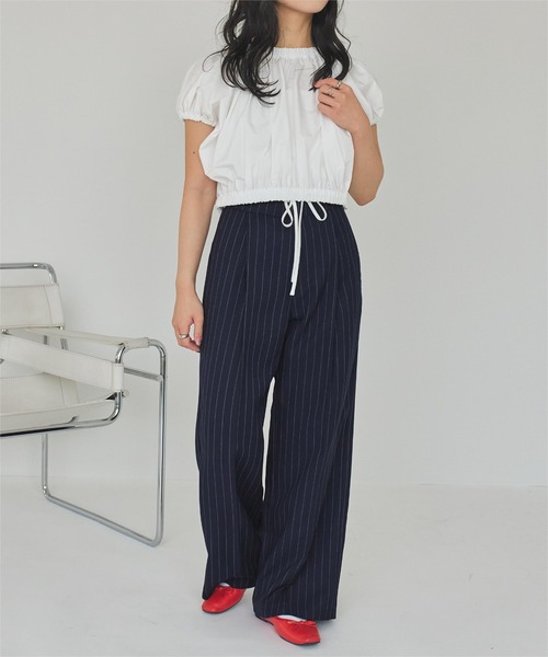 tabe1224様 お纏めリクエスト2点 titivate パンツ ダブルウエストデザインパンツ レディース : ZOZOTOWN
