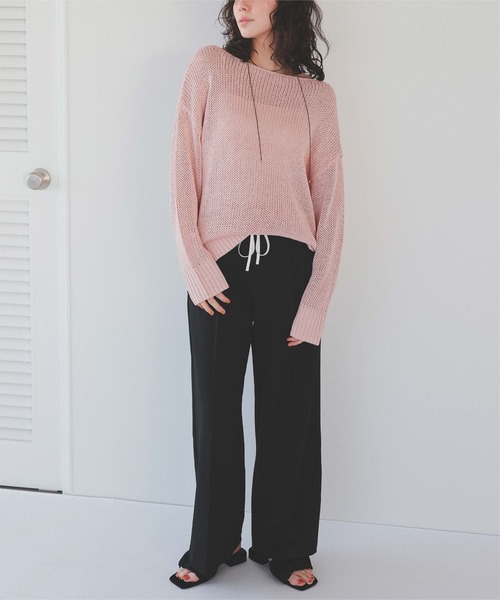 titivate パンツ ダブルウエストデザインパンツ レディース : ZOZOTOWN