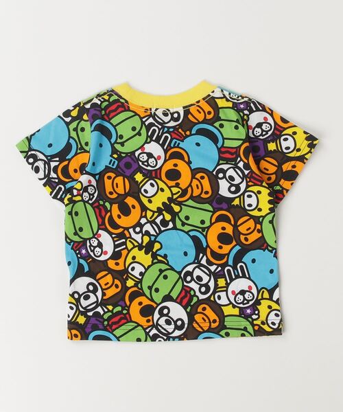 A BATHING APE tシャツ MILO ALL FRIENDS TEE キッズ 子供服