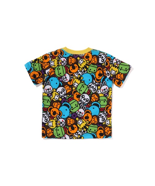 A BATHING APE tシャツ MILO ALL FRIENDS TEE キッズ 子供服