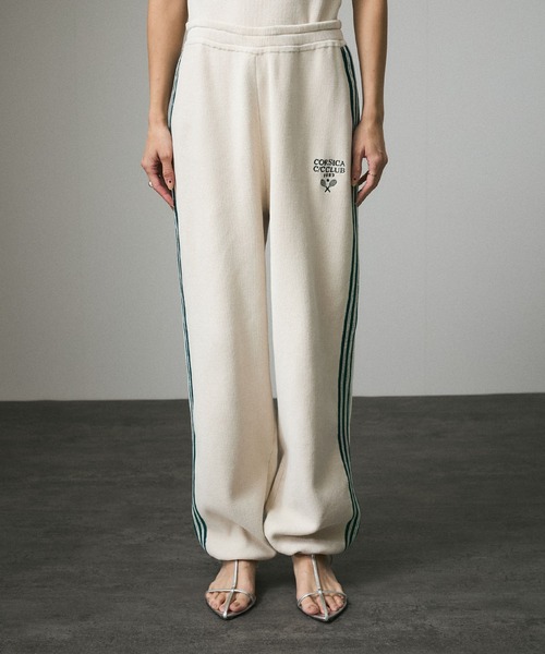 SALON adam et rope'（サロン アダム エ ロペ） パンツ トラックパンツ