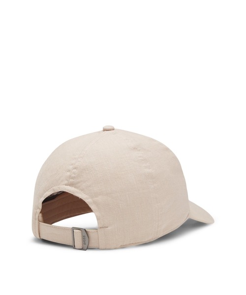 BOSS（HUGO BOSS） キャップ 帽子 リネン ロゴエンブロイダリー メンズ