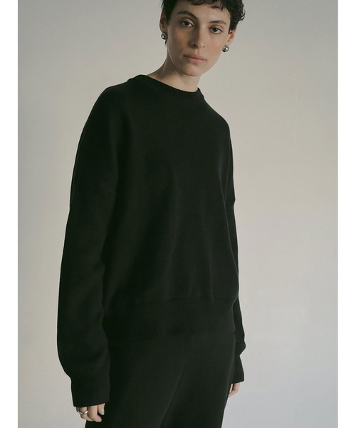 HER. ニット セーター 綿カシミヤニットプルオーバー レディース