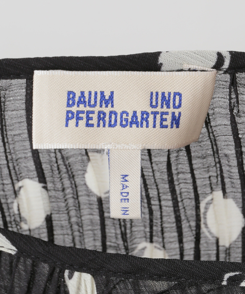 BAUM UND PFERDGARTEN ブラウス シャツ 「BAUM PFERDGARTEN