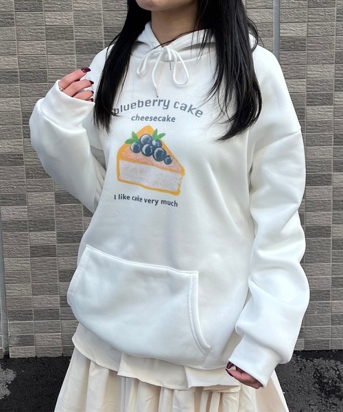 パーカー ブルーベリーケーキパーカー レディース : ZOZOTOWN Yahoo!店