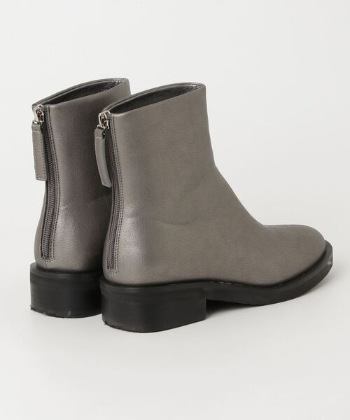 「ODETTE E ODILE」 ショートブーツ 23.5cm シルバー レディース_画像2