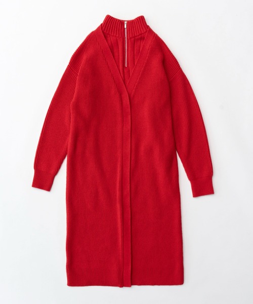 MAISON SPECIAL（メゾンスペシャル） ニットワンピース FREE ブラック