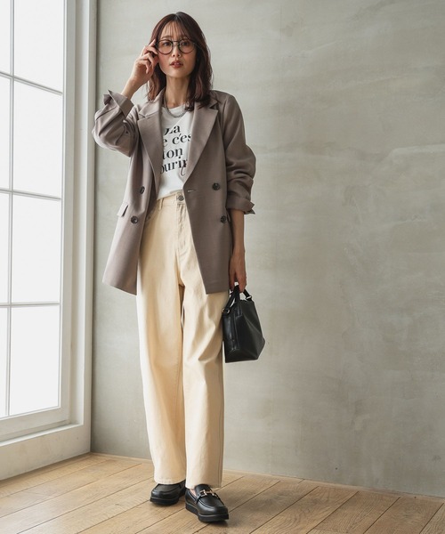 GLOBAL WORK（グローバルワーク） tシャツ リッチクリーンプリントロン