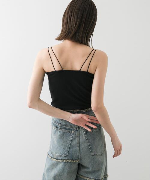 MAXMARA セルラフリツスリフレストレス CELLULA 001 SUKALA】フロントギャザークロスキャミソール(S・Lサイズ サンド