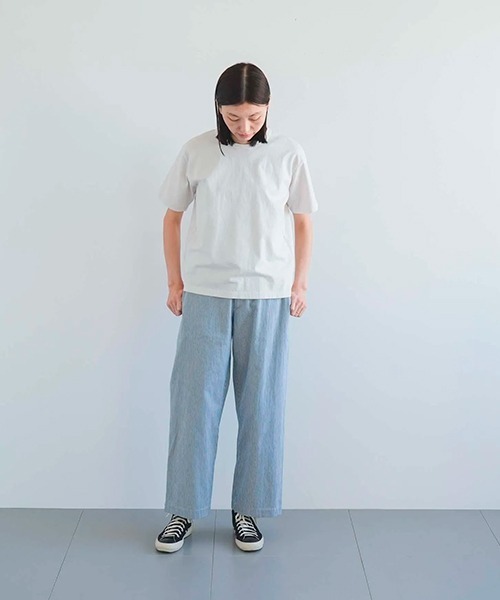 tシャツ ガーメントダイショートスリーブTシャツ 7/7 レディース