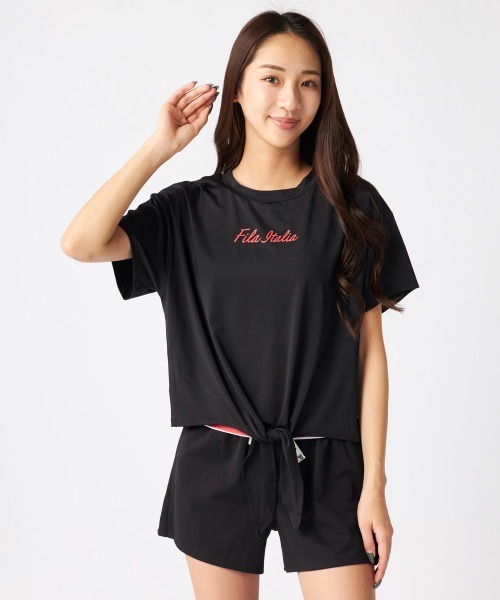 【4点セット】◆Kappa◆ サンバイザー キュロット ◆FILA◆ シャツ セール】4点セット水着(ゲームシャツ)（水着）｜Kappa（カッパ