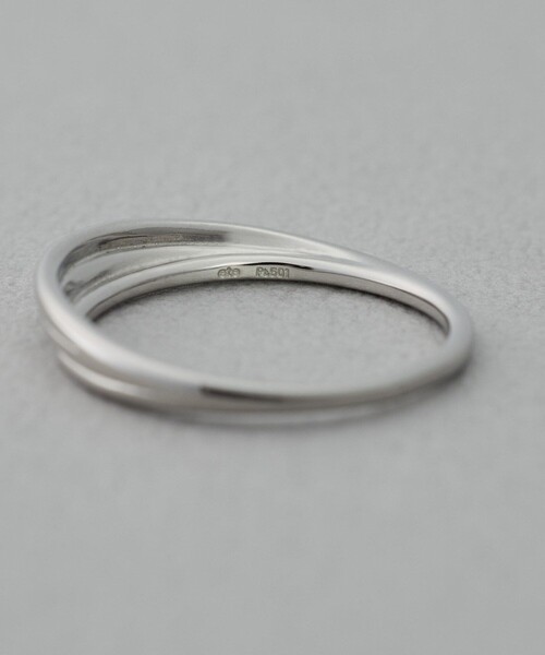 ete（エテ） 指輪 リング 「デイリープラチナ」 PT501 ドミノ リング