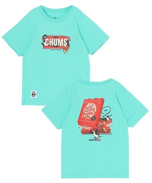 CHUMS（チャムス） tシャツ Kids CHUMS Pizza Box T-Shirt キッズ ピザ
