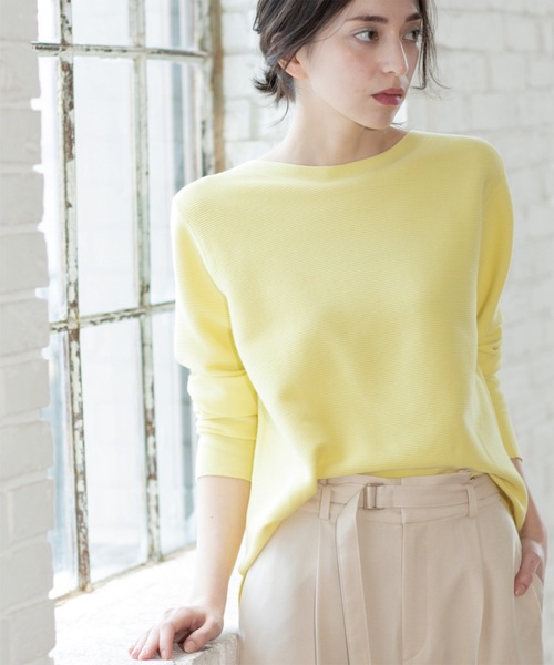 OPAQUE.CLIP（オペークドットクリップ） ニット セーター ボートネック