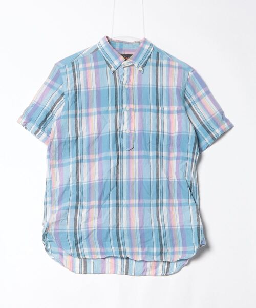 【美品】BEAMS PLUS BEAMS+ ビームスプラス 半袖 シャツ XL BEAMS PLUS（ビームス プラス）B.D. Short Sleeve Oxford