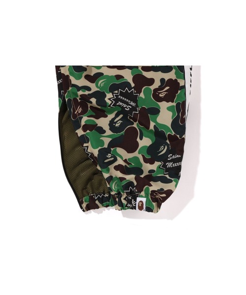 A BATHING APE パンツ BAPE X SAINT MXXXXXX ABC CAMO TRACK