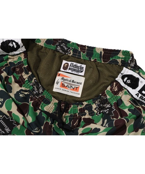 エイプ　パンツ シャーク デニム ハーフパンツ Lサイズ a bathing ape BAPE
