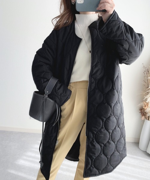 「moment+」 コート M アイボリー レディース_画像5