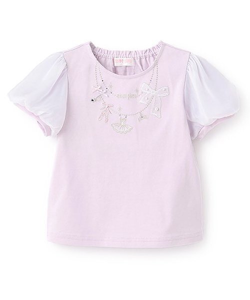 メゾピアノ【新品タグ付き】衿つきTシャツ【130】刺しゅう　トップス　フォーマル メゾピアノ【新品タグ付き】衿つきTシャツ【130】刺しゅう