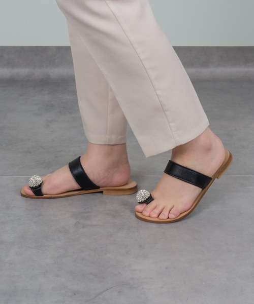 F06306 美品 FABIO RUSCONI ミュール サンダル ：36 FABIO RUSCONI サンダル 「FABIO RUSCONI/ファビオルスコーニ