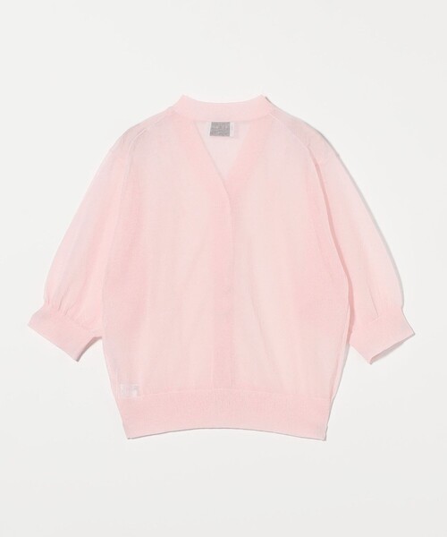 【UNITED ARROWS】シアー Vネック カーディガン 5SL シアー Vネック カーディガン 5SL