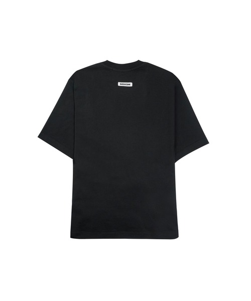 MSGM（エムエスジーエム） tシャツ 半袖 ドレープディテール コットン
