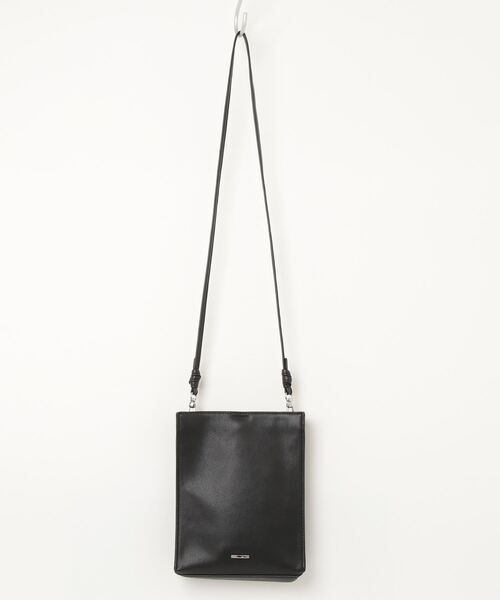 HARE ブラック ショルダーバッグ HARE 「HARE」 ショルダーバッグ - ブラック メンズ : ZOZOTOWN