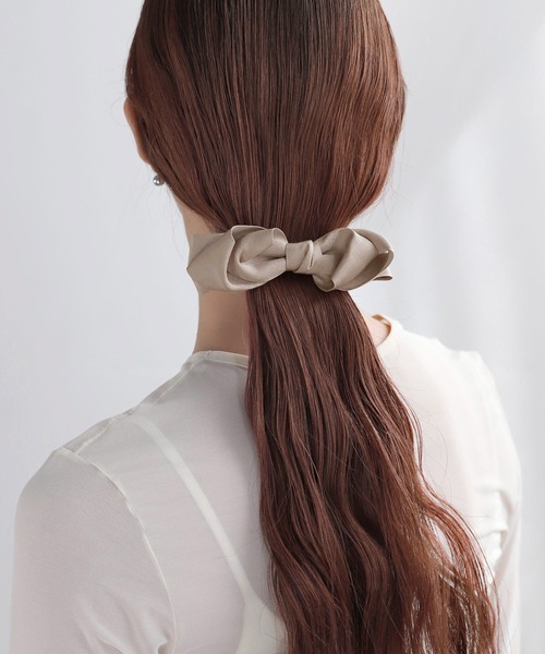 ANEMONE（アネモネ） ヘアクリップ シックカラーリボンバレッタ