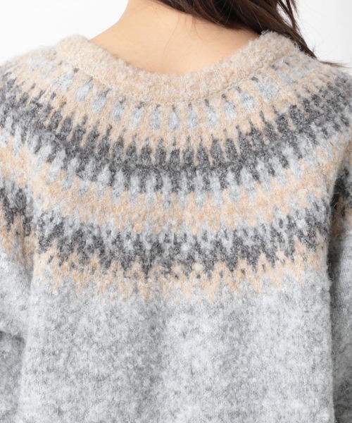 「Heather」 長袖ニット FREE グレー系その他 レディース_画像2
