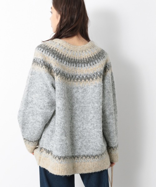「Heather」 長袖ニット FREE グレー系その他 レディース_画像3