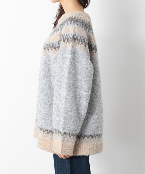 「Heather」 長袖ニット FREE グレー系その他 レディース_画像8