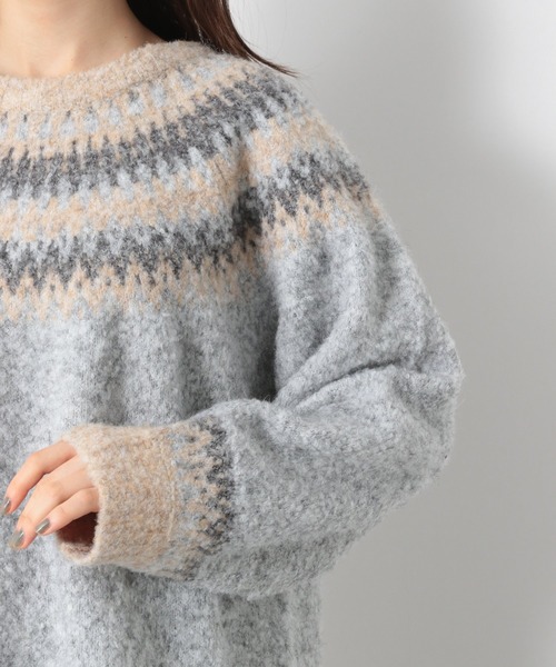 「Heather」 長袖ニット FREE グレー系その他 レディース_画像9