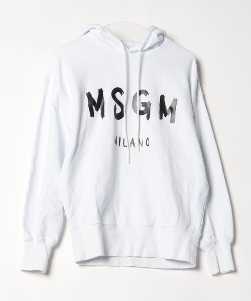 MSGM - MSGM✴︎プルオーバーパーカー　ホワイト MSGM 「MSGM」 プルオーバーパーカー XX-SMALL ホワイト