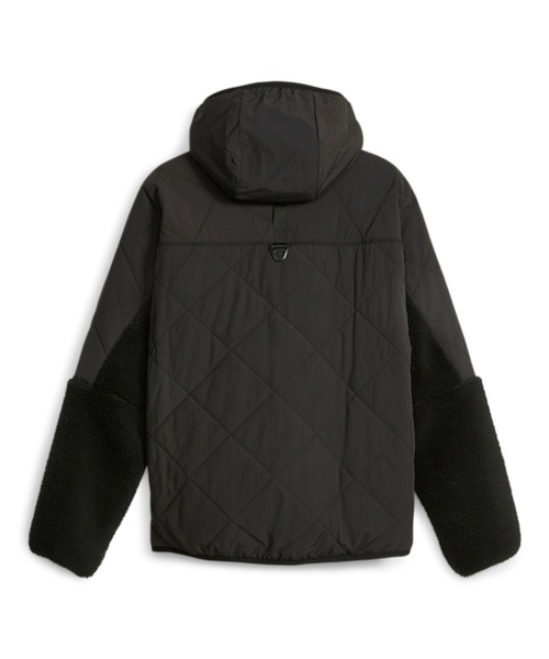 PUMA ブラック ジップアップジャケット PUMA（プーマ） ジップアップブルゾン X-SMALL ブラック メンズ