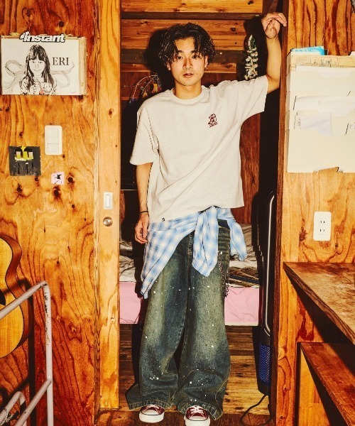 centimeter（センチメーター） tシャツ BLUR RULER TEE メンズ